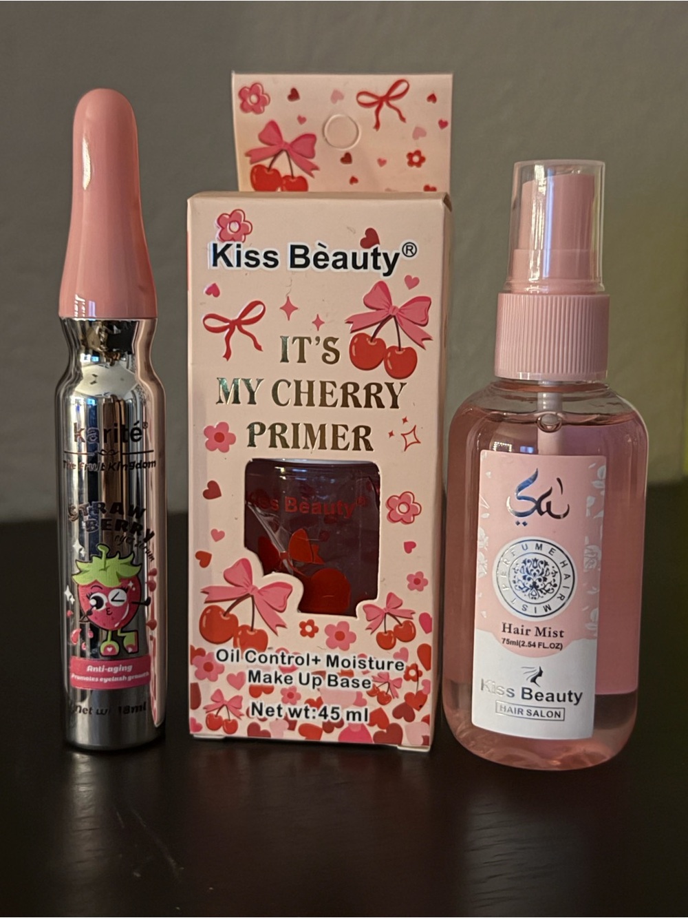 Pink Kiss Beauty Bundle of 3